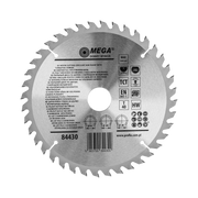 Piła tarczowa do drewna mdf laminatu z węglikiem spiekanym 200x30/20/16 mm 40T Mega 84430