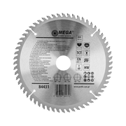 Piła tarczowa do drewna mdf laminatu z węglikiem spiekanym 200x30/20/16 mm 60T Mega 84431