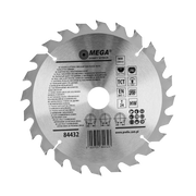 Piła tarczowa do drewna mdf laminatu z węglikiem spiekanym 210x30/20/16 mm 24T Mega 84432