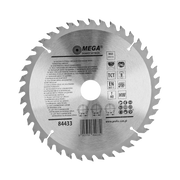 Piła tarczowa do drewna mdf laminatu z węglikiem spiekanym 210x30/20/16 mm 40T Mega 84433