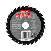 Tarcza płaska piła z tarnikiem 125 mm grube zęby Proline 86222