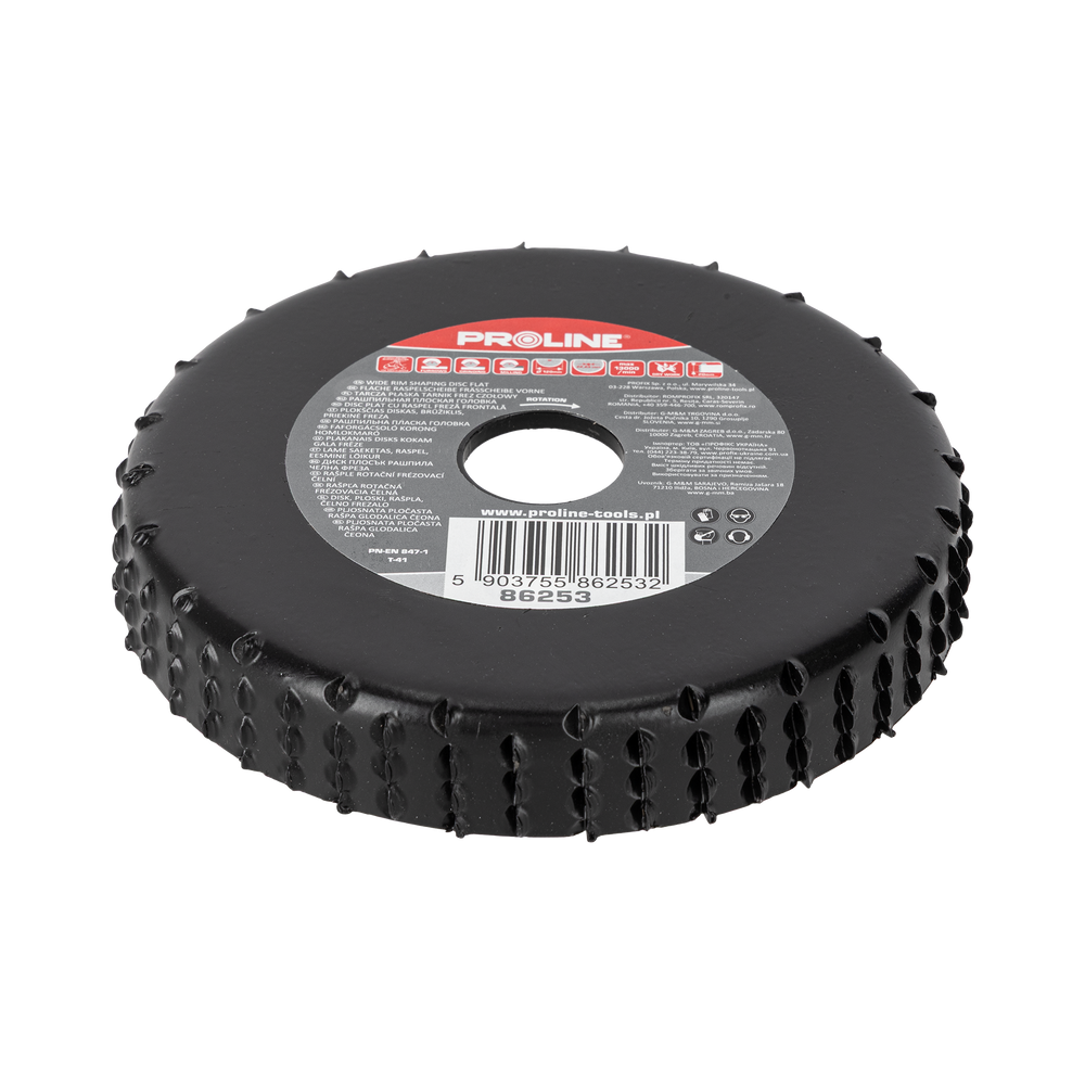 Tarcza płaska tarnik frez czołowy 120 mm grube zęby Proline 86253