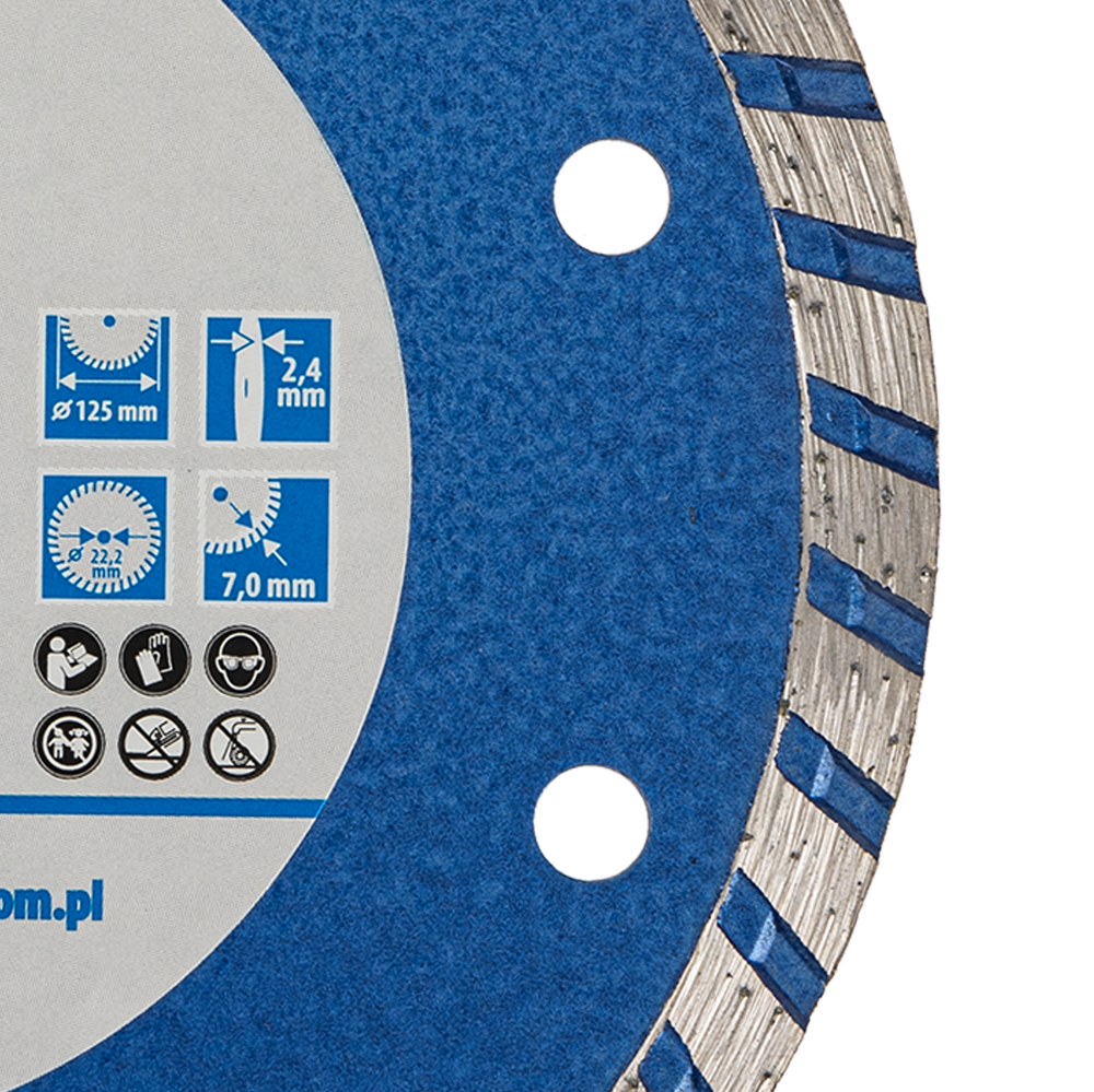 Tarcza diamentowa turbo 152x2,4x22 mm Mega 88525
