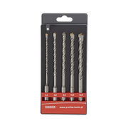 SDS Plus wiertła do betonu 5-12 mm 160 mm zestaw 5 elementów Proline 90005