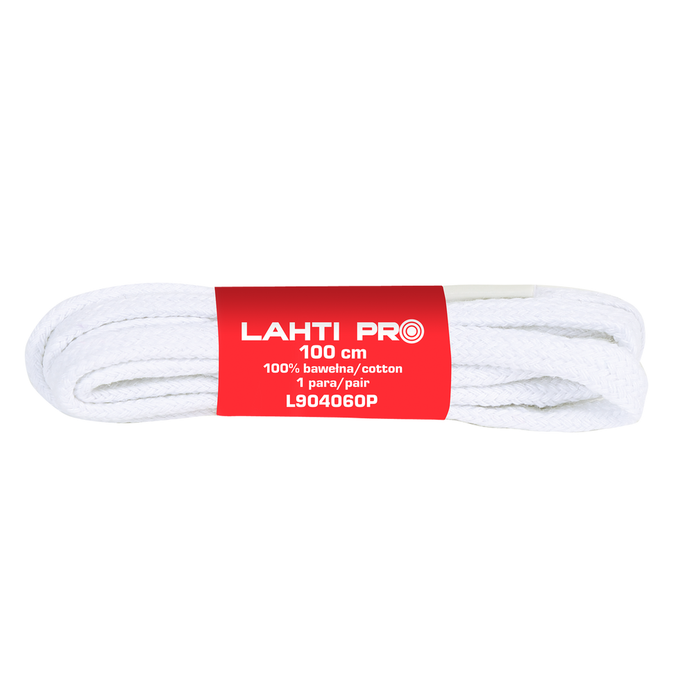 Sznurowadła do butów Lahti Pro L90406 – biały