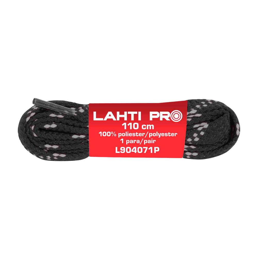 Sznurowadła do butów Lahti Pro L90408 – czarny i szary
