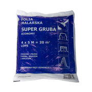 Folia malarska 4x5m 20mikronów super gruba Profix F60003