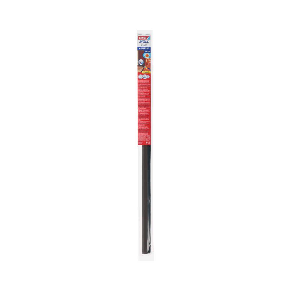 Uszczelka szczotkowa pod drzwi 1m:40 mm brązowa Tesa H0540501