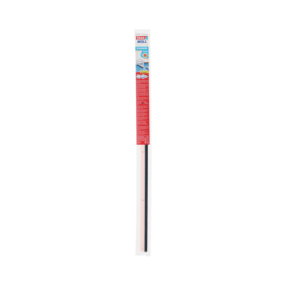 Uszczelka szczotkowa pod drzwi 1m:37 mm przezroczysta Tesa H0543302