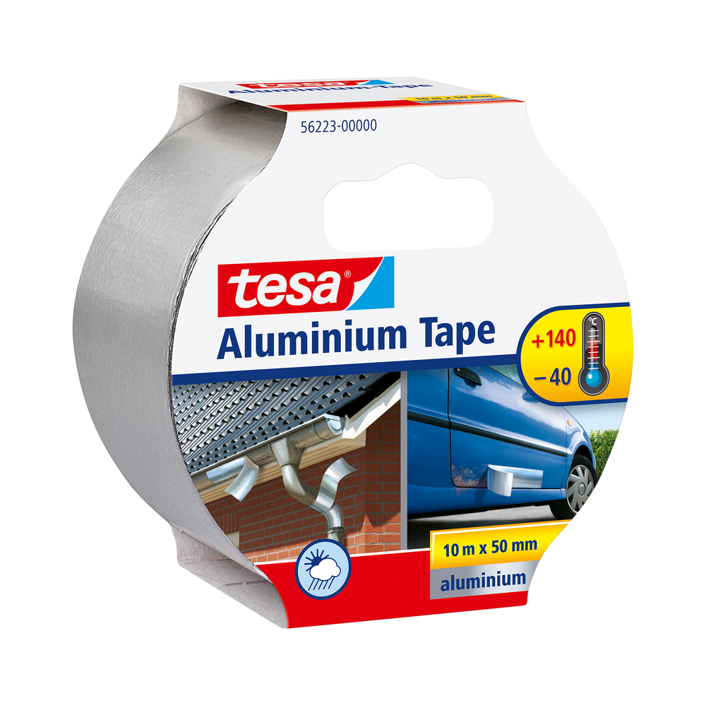 Taśma naprawcza aluminiowa 10m:50 mm srebrna Tesa H5622300