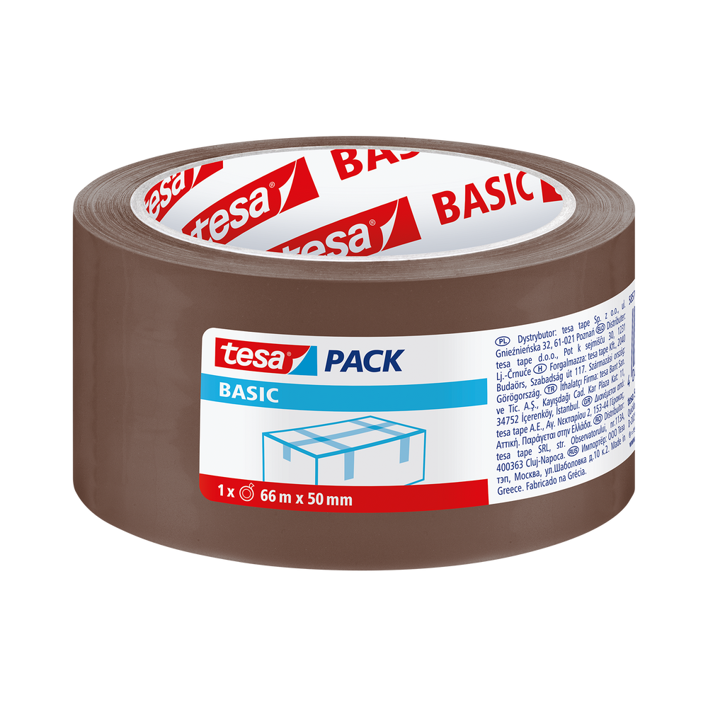 Taśma pakowa 50m:48 mm brązowa Tesa H5857300