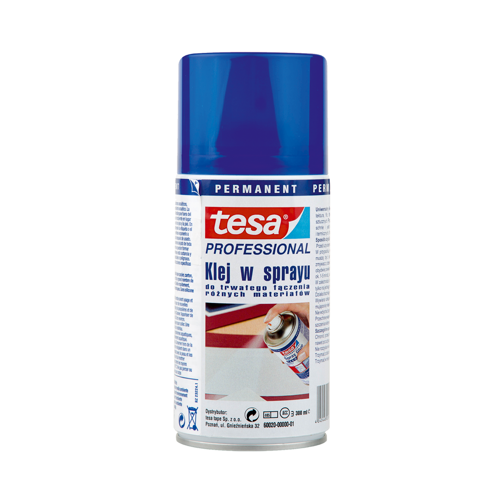 Uniwersalny klej W sprayu permanentny 300ml Tesa H6002000