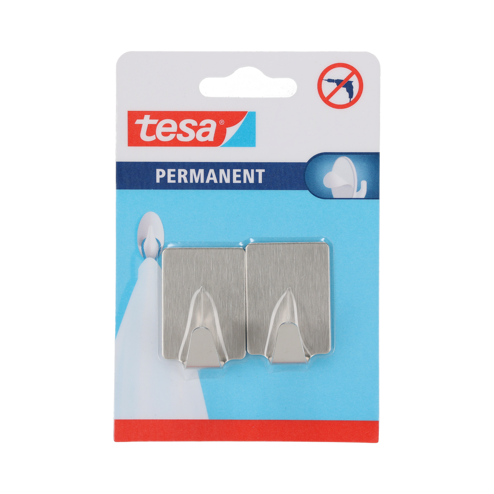 Haczyki samoprzylepne permanentne 2 sztuki Tesa H6661300