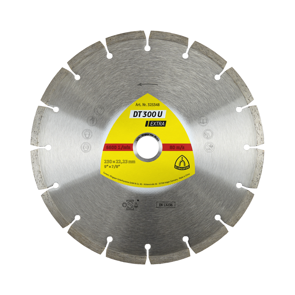 Tarcza diamentowa segmentowa 125x1,6x22 mm Klingspor KL325346