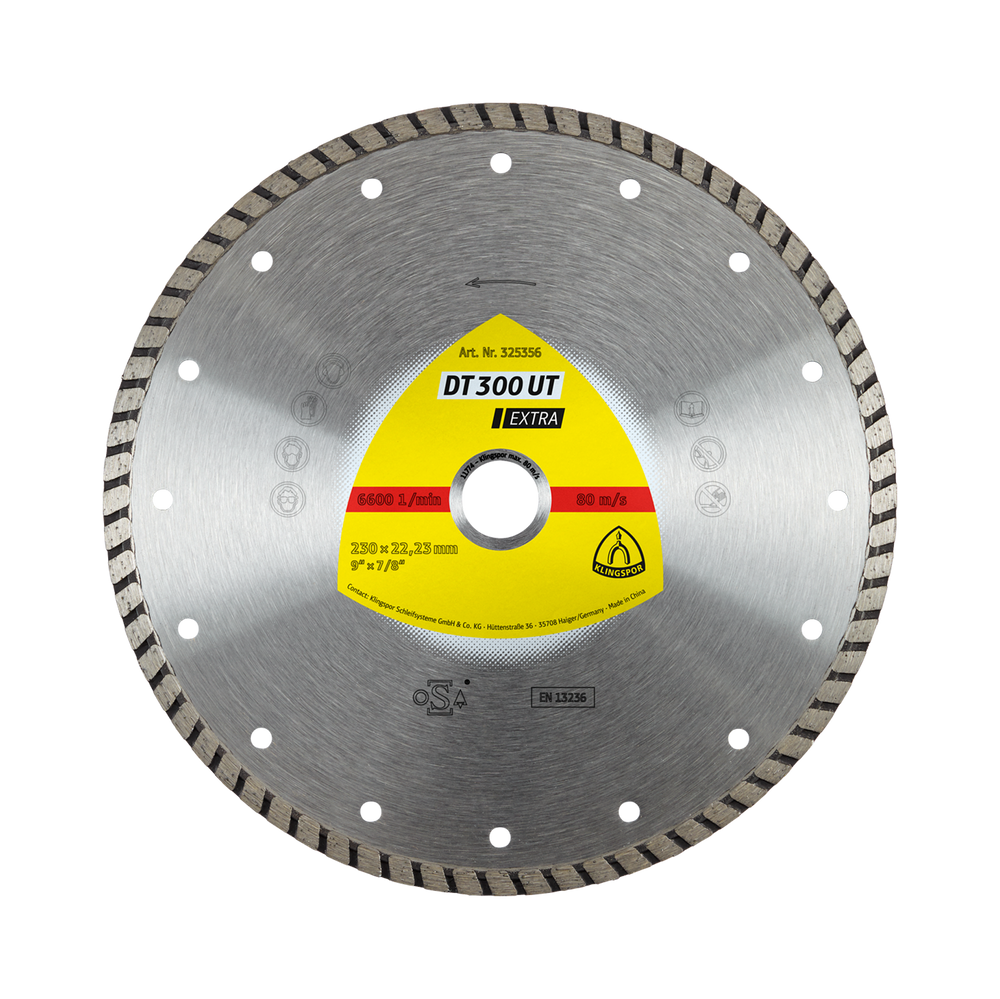 Tarcza diamentowa turbo uniwersalna 125x1,9x22 mm Klingspor KL325354