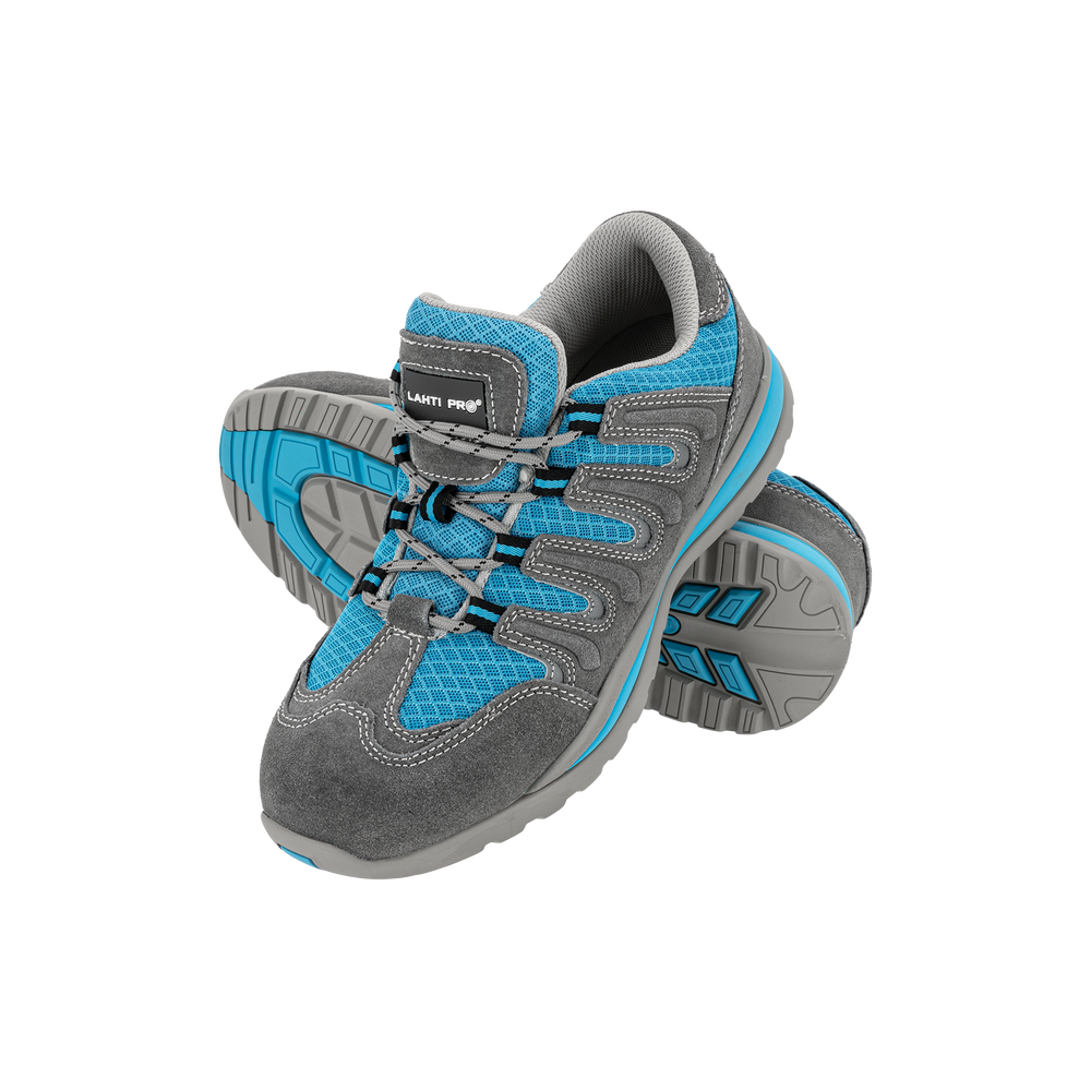 Półbuty S1 Lahti Pro L30406 – szaro-niebieskie