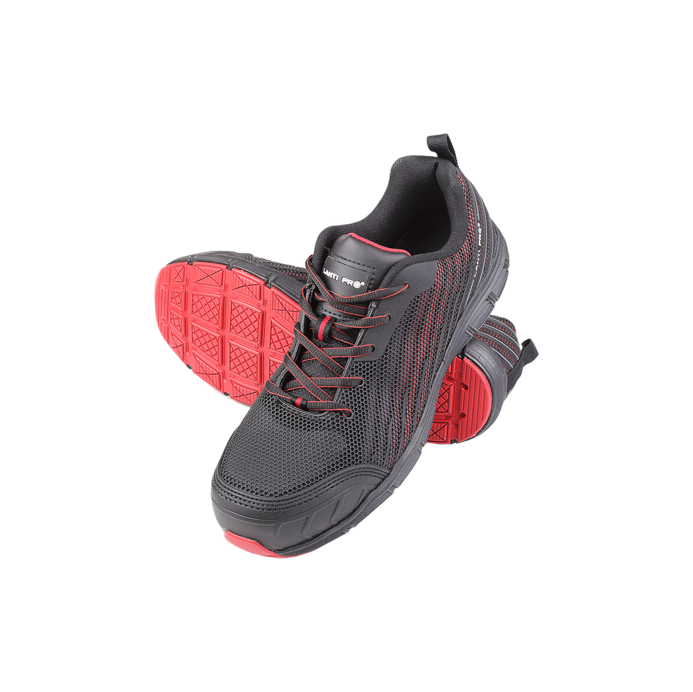 Półbuty S1 Lahti Pro L30417 – czarno-czerwone