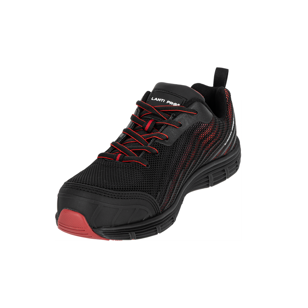 Półbuty S1 Lahti Pro L30417 – czarno-czerwone