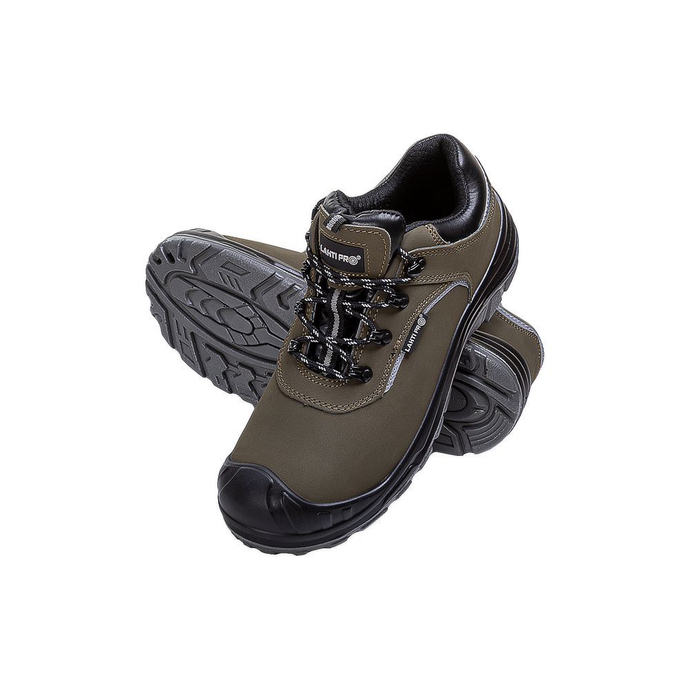 Półbuty S3 Lahti Pro L30438 – zielono-czarne