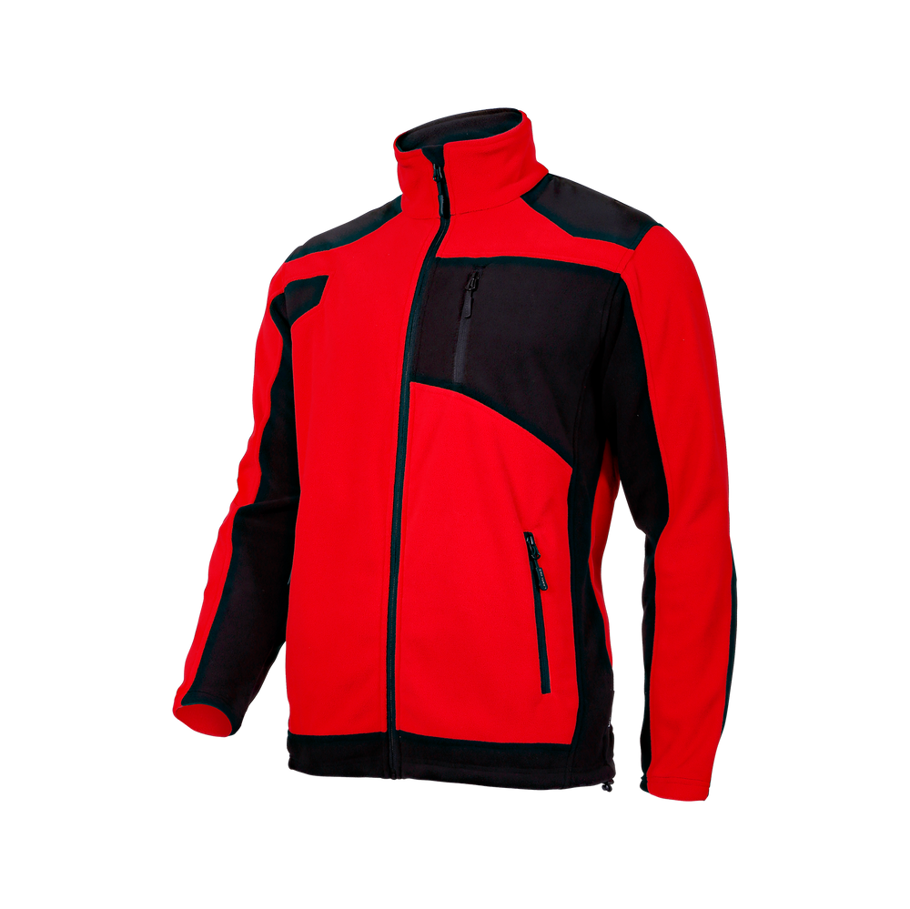 Bluza polarowa ze wzmocnieniami Lahti Pro L40115 – czerwony
