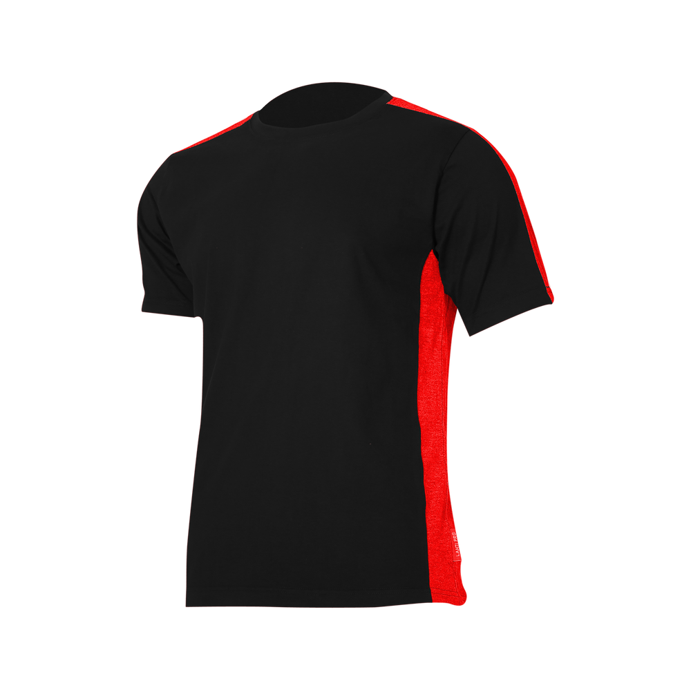 Koszulka t-shirt Lahti Pro L40227 – czarno-czerwone