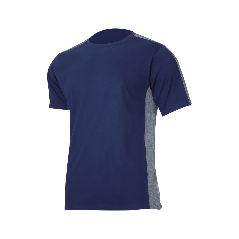 Koszulka t-shirt Lahti Pro L40229 – granatowy i szary