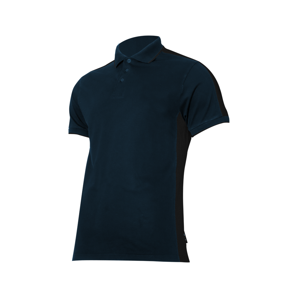 Koszulka polo Lahti Pro L40320 – niebiesko-czarne