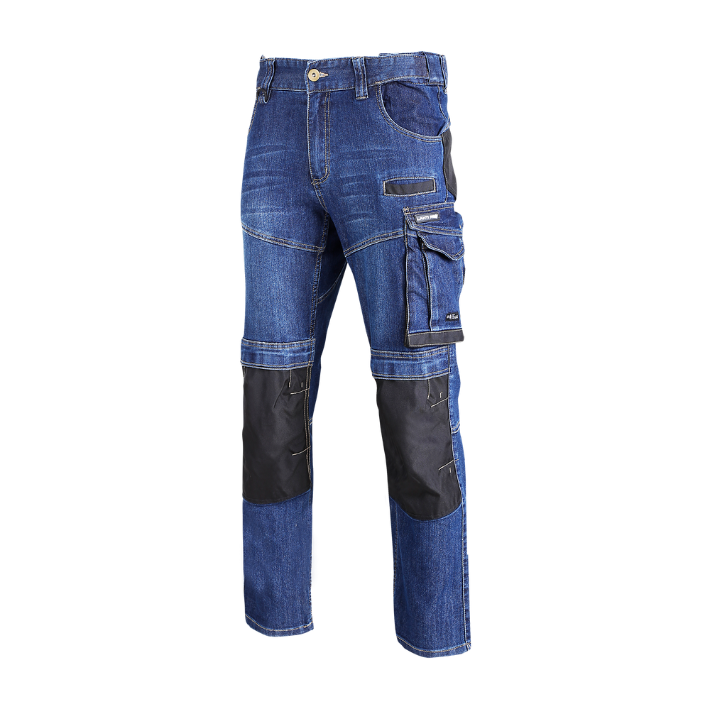 Spodnie jeansowe Lahti Pro L40510 – niebieski