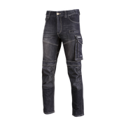 Spodnie jeansowe Lahti Pro L40517 – czarny