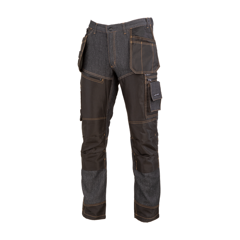 Spodnie jeansowe Lahti Pro L40528 – czarny