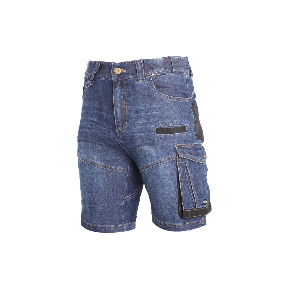 Spodenki jeansowe Lahti Pro L40707 – niebieski