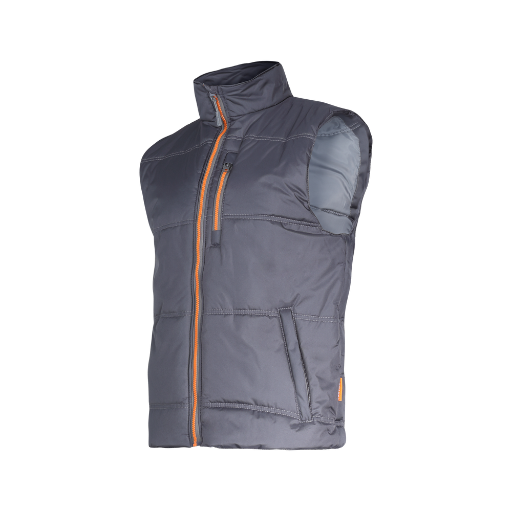 Bezrękawnik ocieplany Lahti Pro L41309 - szary
