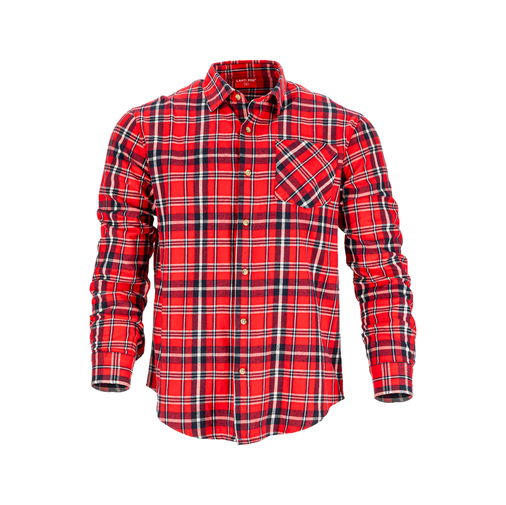 Koszula flanelowa Lahti Pro L41803 - czerwony