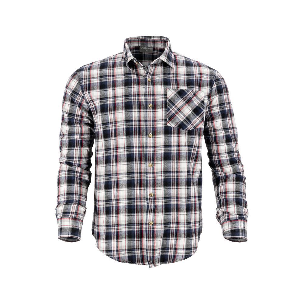 Koszula flanelowa Lahti Pro L41804 - szary
