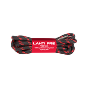 Sznurowadła do butów Lahti Pro L90401 – czarno-czerwone