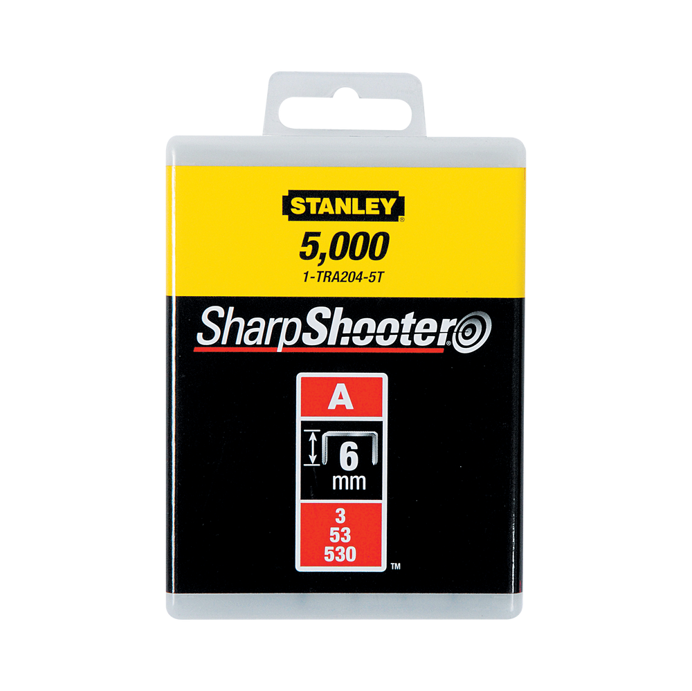 Zszywka typ a 353530 6 mm 1000 sztuk Stanley TRA204T1