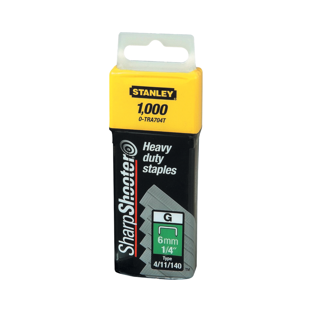 Zszywka typ g 411140 12 mm 1000 sztuk Stanley TRA708T1