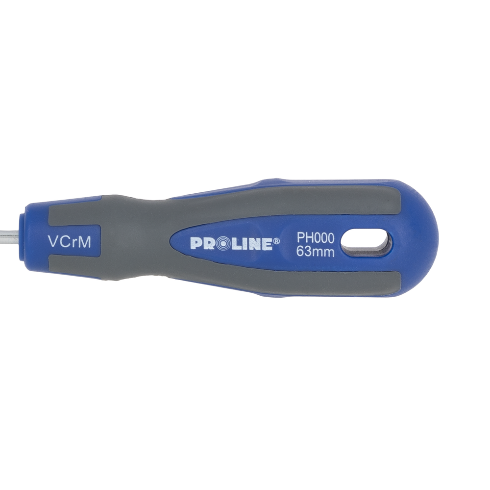 Wkrętak phillips numer 000 L:63 mm profesjonalny soft touch Proline ZR10080