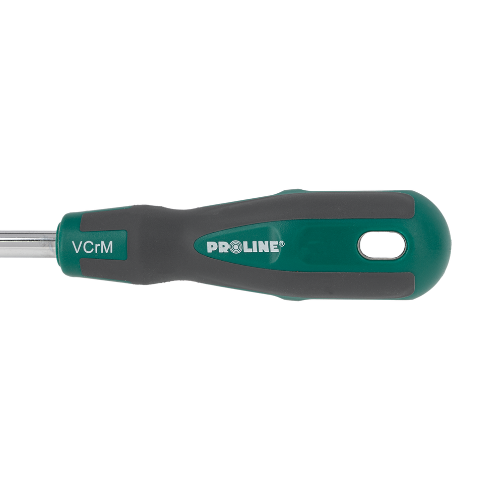 Wkrętak pozidriv numer 0 L:75 mm profesjonalny "soft touch" zawieszka Proline ZR10171