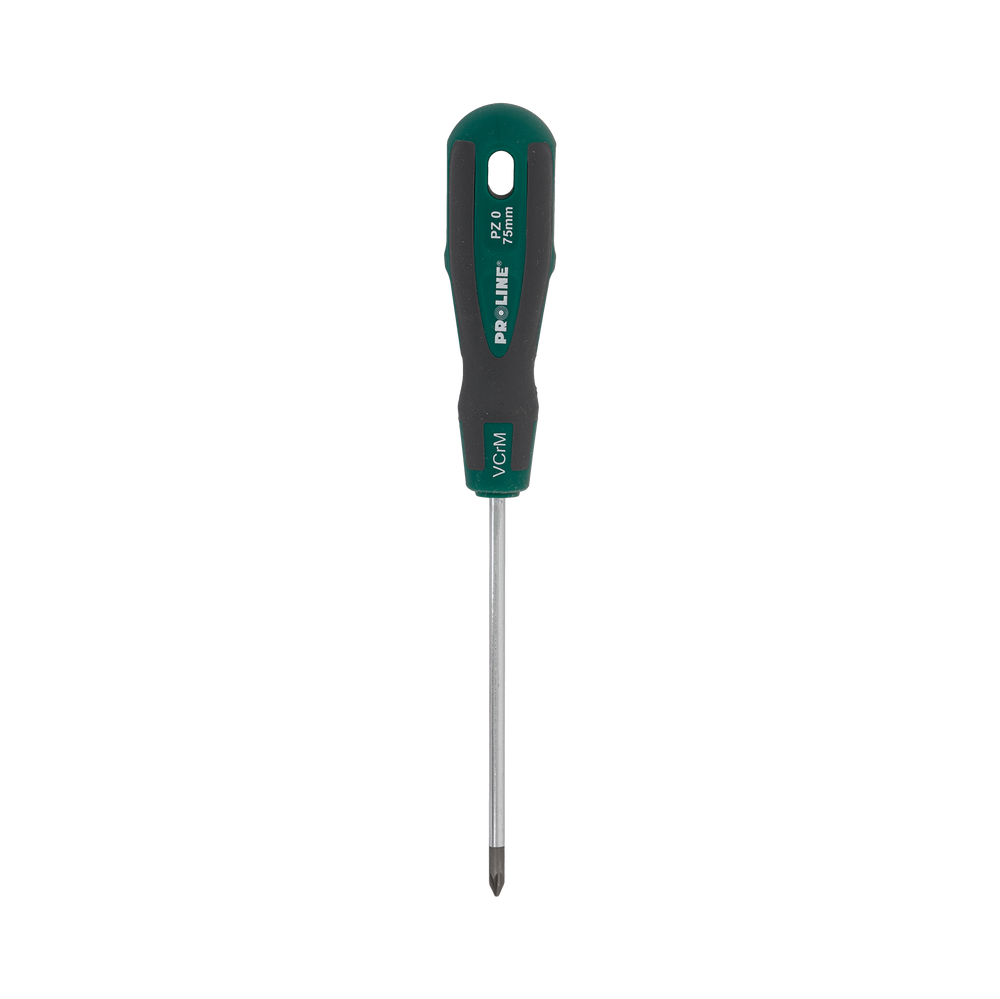 Wkrętak pozidriv numer 2 L:38 mm profesjonalny "soft touch" zawieszka Proline ZR10173