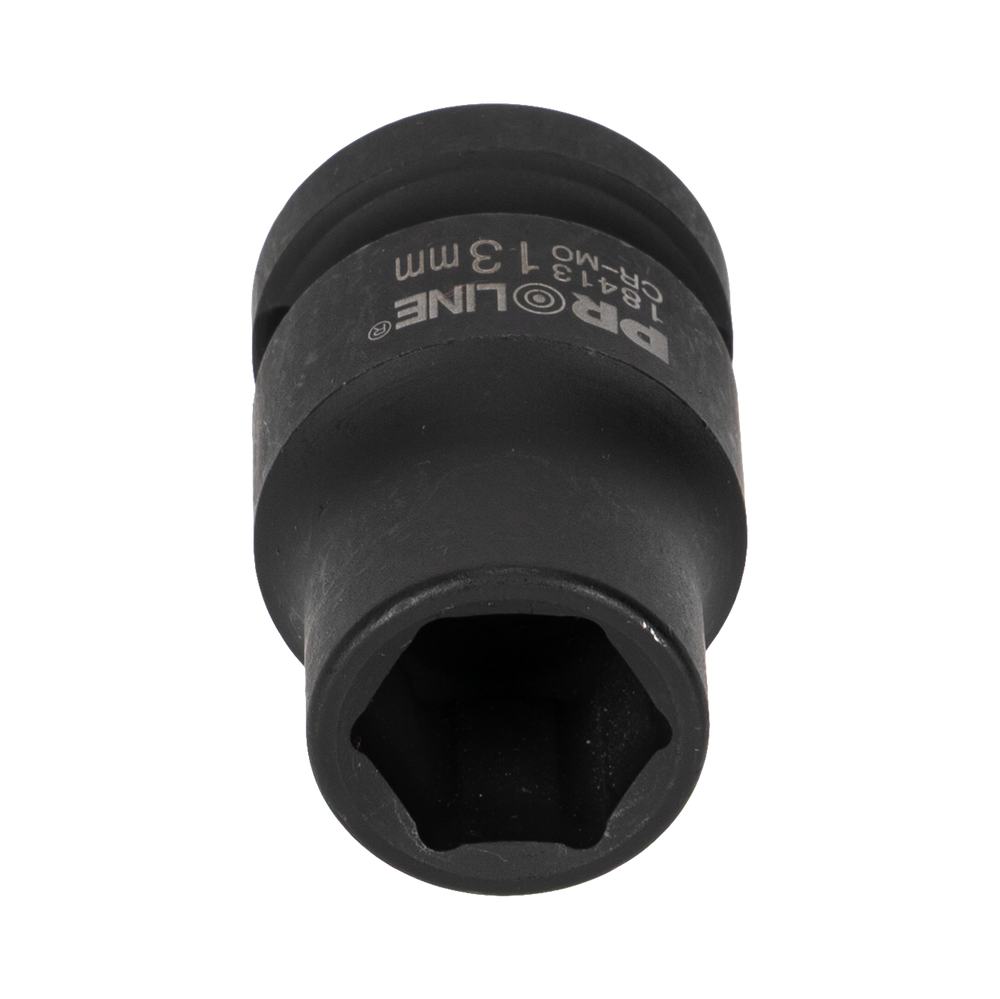 Nasadka udarowa 6-kątna Cr-Mo 1/2" 13 mm zawieszka Proline ZR18413