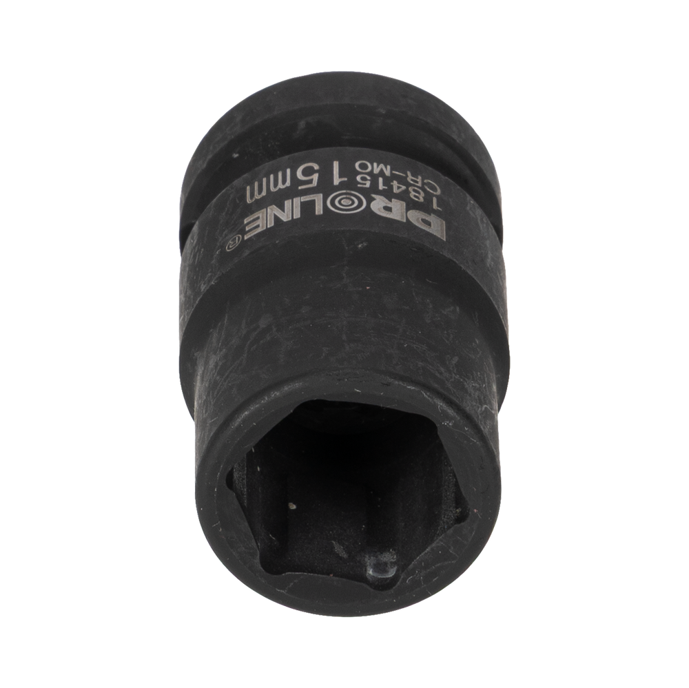 Nasadka udarowa 6-kątna Cr-Mo 1/2" 15 mm zawieszka Proline ZR18415