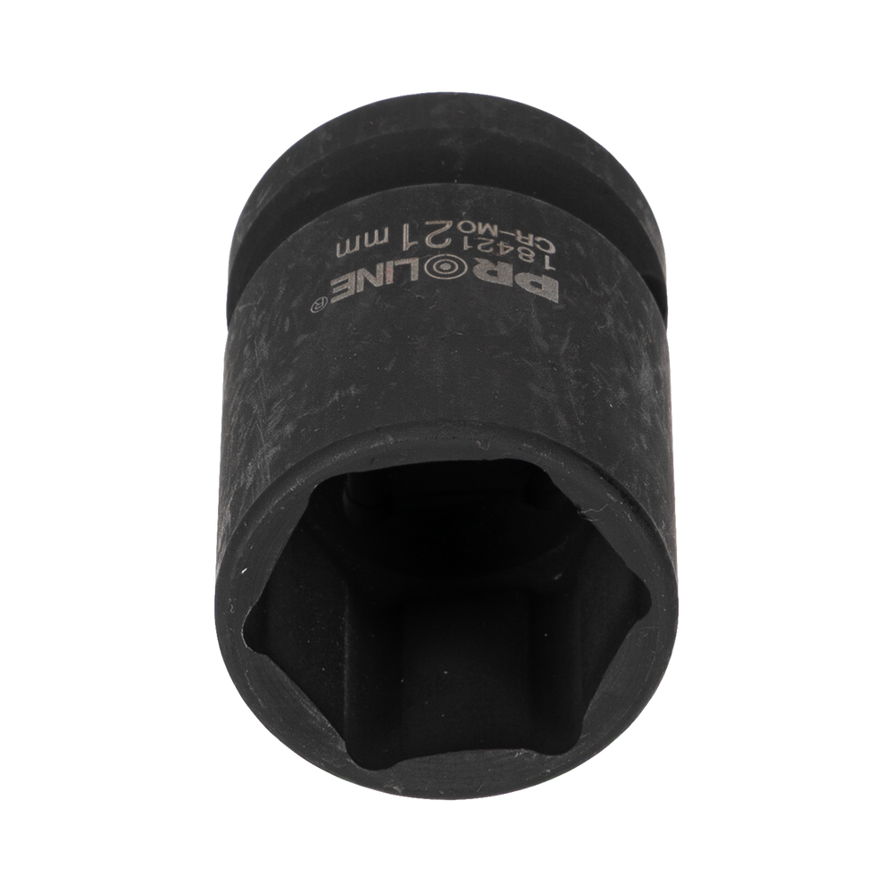 Nasadka udarowa 6-kątna Cr-Mo 1/2" 21 mm zawieszka Proline ZR18421