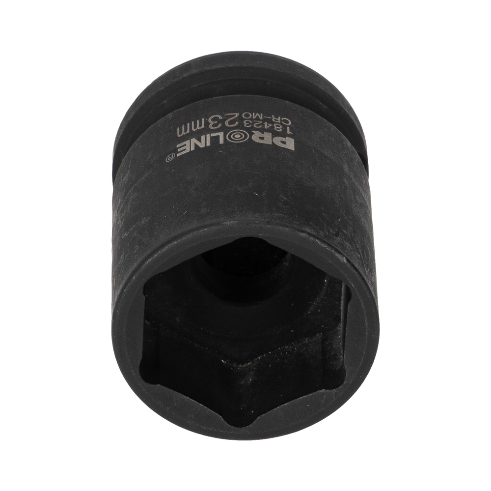 Nasadka udarowa 6-kątna Cr-Mo 1/2" 23 mm zawieszka Proline ZR18423