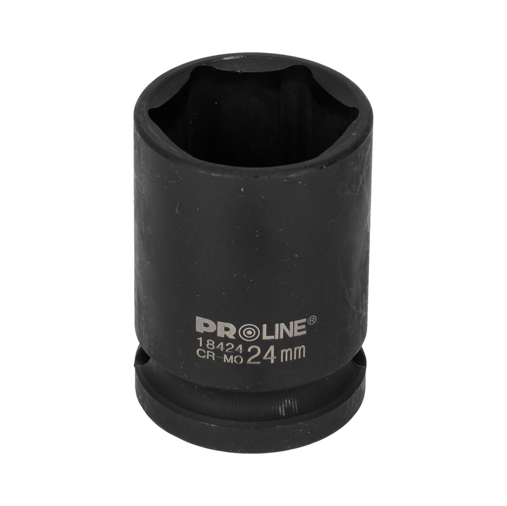 Nasadka udarowa 6-kątna Cr-Mo 1/2" 24 mm zawieszka Proline ZR18424