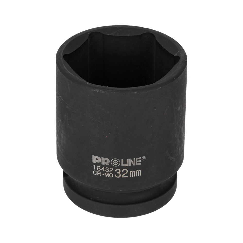 Nasadka udarowa 6-kątna Cr-Mo 1/2" 32 mm zawieszka Proline ZR18432