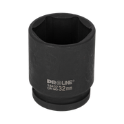 Nasadka udarowa 6-kątna Cr-Mo 1/2" 32 mm zawieszka Proline ZR18432