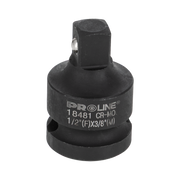 Adapter udarowy Cr-Mo 1/2" gniazdo -3/8 trzpień Proline ZR18481