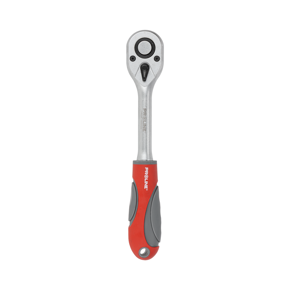 Grzechotka 1/2" 72 z l:250 rękojeść dwuskładnikowa zawieszka Proline ZR18578