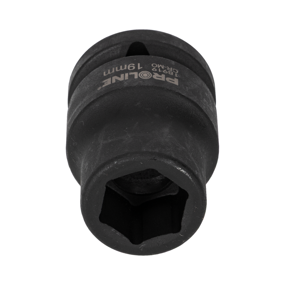 Nasadka udarowa 6-kątna wydłużona Cr-Mo 3/4" 19 mm zawieszka Proline ZR18919